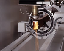 Rotary laser cutting